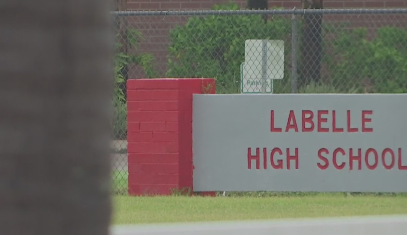 LaBelle High School. (Credit: WINK News)