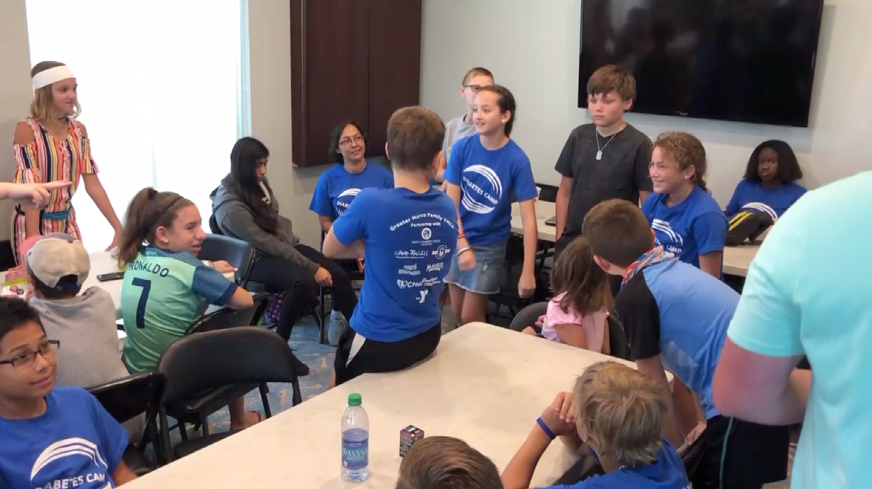 Building bonds at Diabetes Day Camp in Marco Island   WINK News