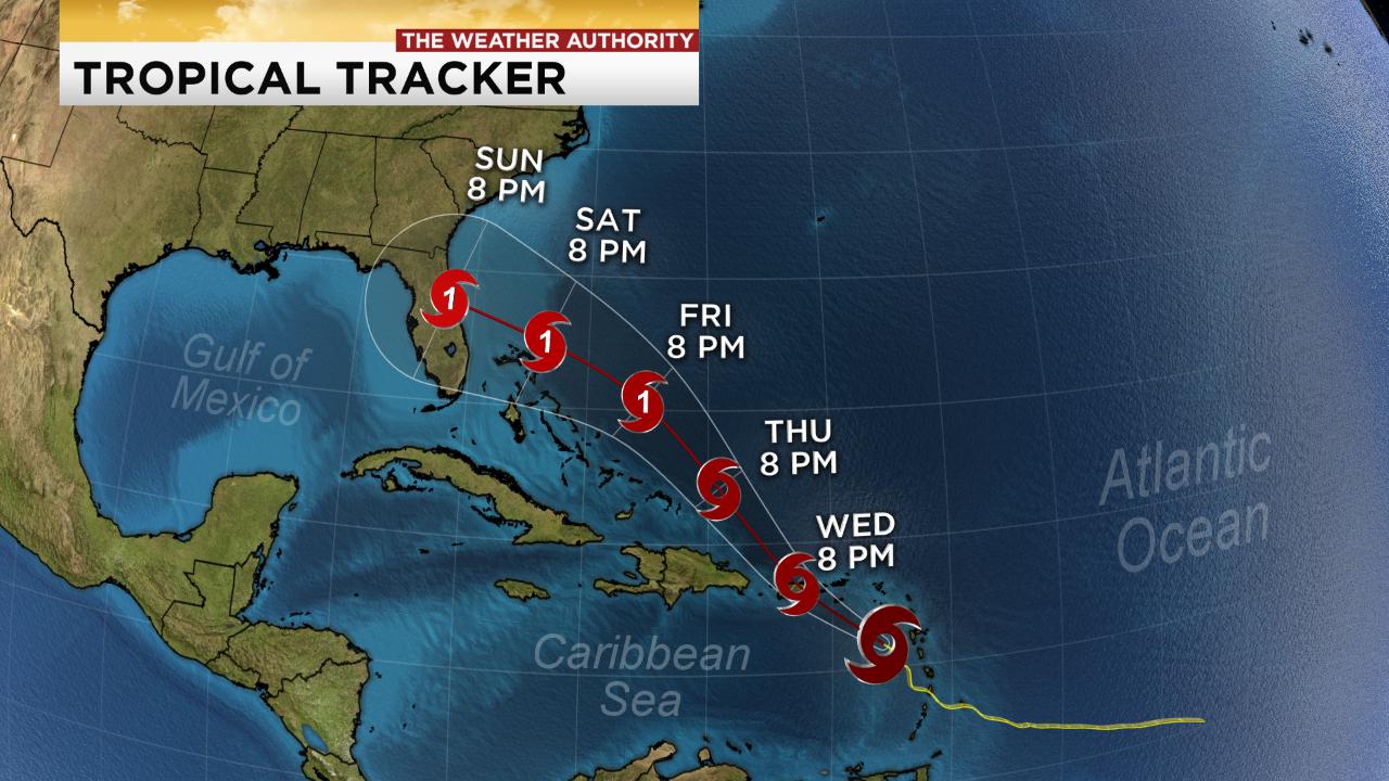 Tropical Storm Dorian expected to make landfall as a hurricane - WINK News