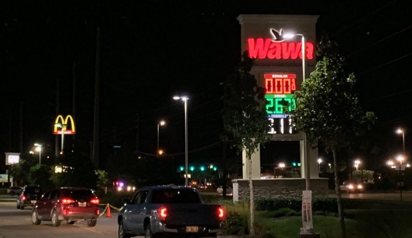 FILE: Wawa Fort Myers gas station in August 2019. (Credit: WINK News/FILE)FILE: Wawa Fort Myers gas station in August 2019. (Credit: WINK News/FILE)