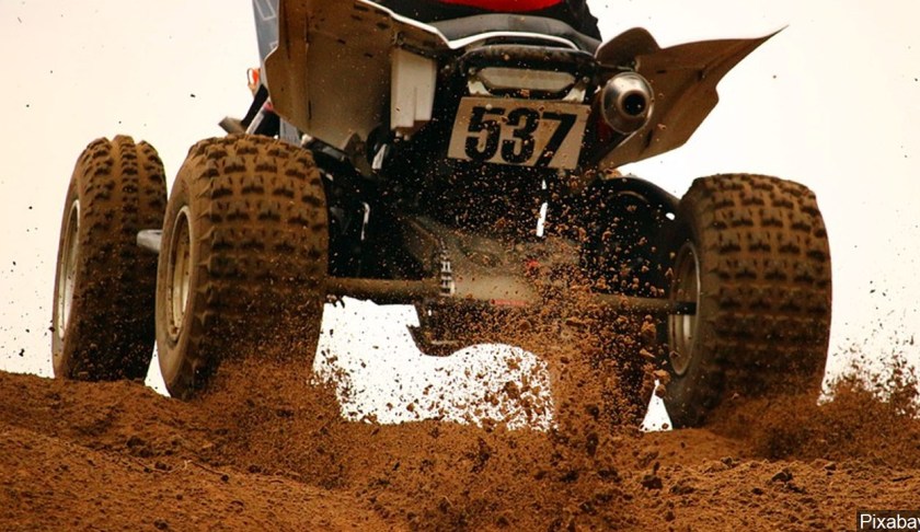 A driver steering an ATV. (Credit: MGN)