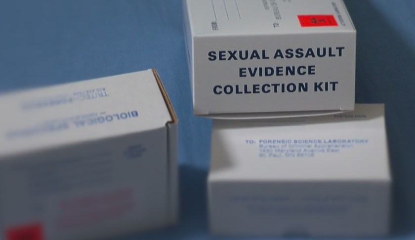 At-home sexual assault kits. (Credit: CBS Minnesota)