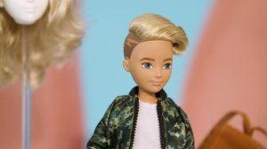 The doll kits offer both feminine and masculine-presenting options for hair, clothes and accessories. (Credit: CNN)