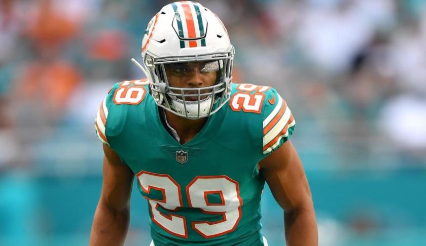 Minkah Fitzpatrick, 22, was Miami's first-round pick in 2018, and trading him would likely be the last piece of the teardown. (Credit: CBS Sports)