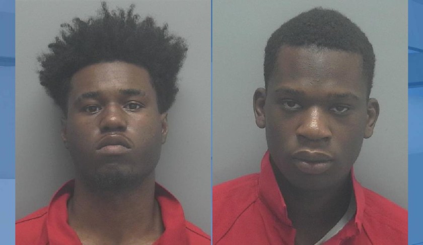 Mugshots of Pierre Dabney, 20, and Desmond Belmer, 18. (Credit: LCSO)