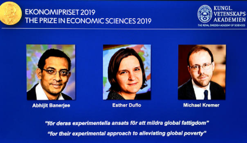 A trio of economists were awarded the Nobel Prize on Monday for their work to alleviate global poverty. (Credit: CBS News)