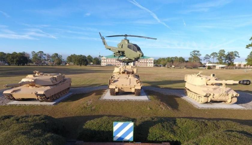 Fort Stewart in Savannah, Georgia. (Credit: CBS News)
