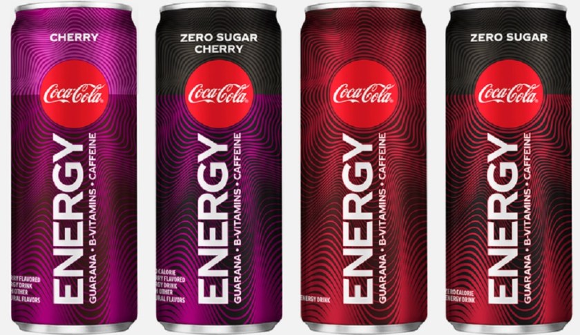 Four varieties of Coca-Cola Energy are coming to the United States in January. (Credit: CNN)