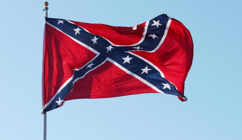 High school teacher tells class a Confederate flag means "you intend to marry your sister." (Credit: CBS News)