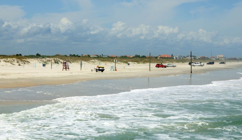 New Smyrna Beach is on Florida's Atlantic coast, just south of Daytona Beach. (Credit: CNN)