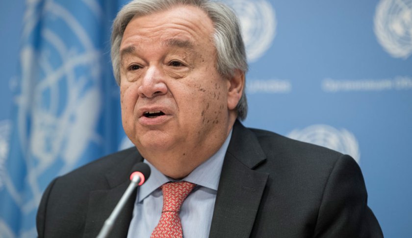 António Guterres, Secretary-General of the United Nations, said unspecified "additional stop-gap measures" would have to be taken to ensure salaries and entitlements are paid. (Credit: United Nations)