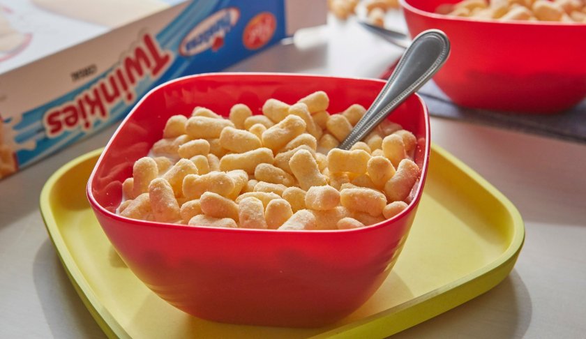 Twinkies Cereal launches nationwide in late December. (Credit: Post Consumer Brands)