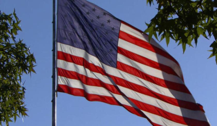 American flag. (Credit: CBS News)