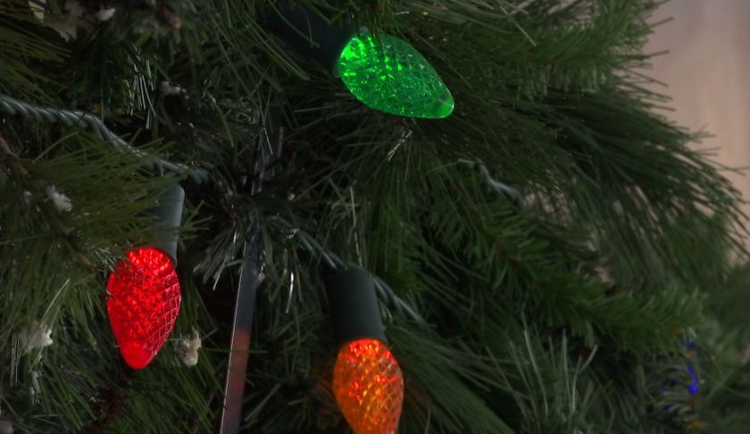 Christmas tree lighting