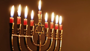 Menorah. (Credit: CBS Las Vegas)