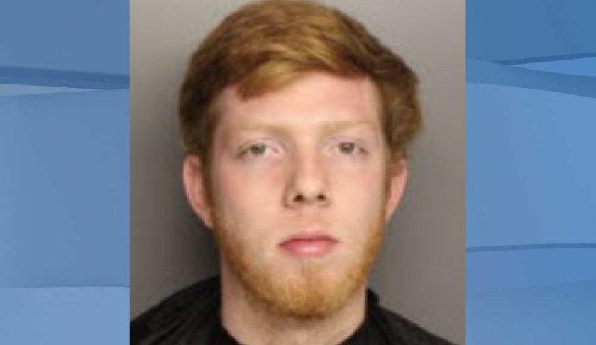 Mugshot of Ashton Robert Clark, 24. (Credit: Greenville County Sheriff’s Office)
