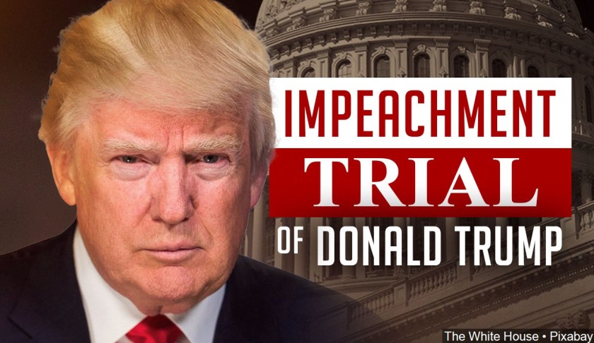 Impeachment Trial of President Donald Trump. (Credit: MGN)