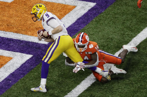 Lsu on sale score 2020