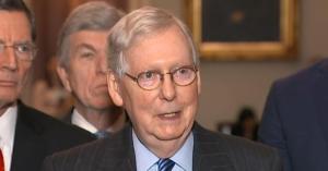 McConnell says GOP has the votes to approve rules for impeachment trial. (Credit: CBS News)