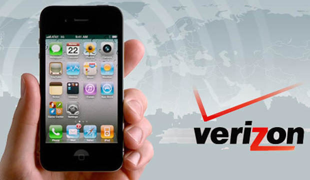 Verizon iPhone goes on sale in 2011. (Credit: CBS News)