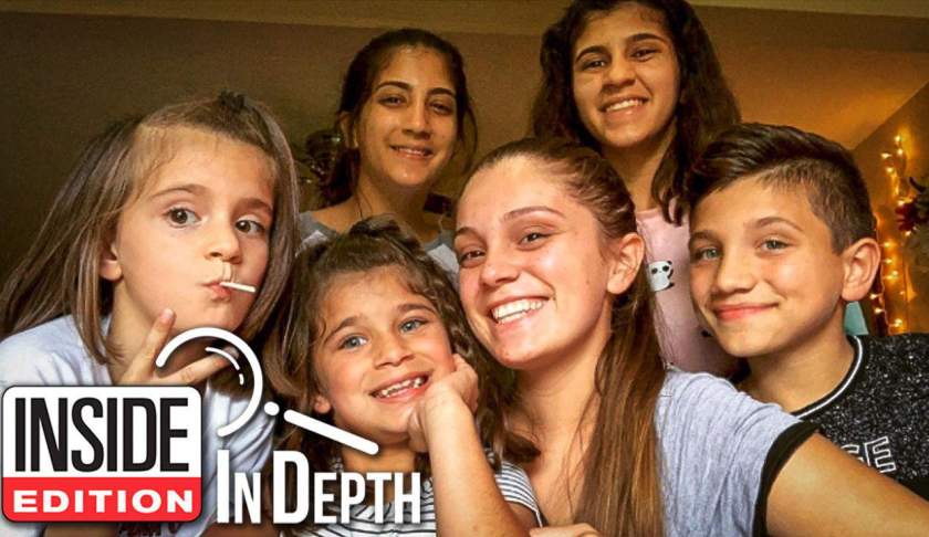 21-year-old steps up to raise her five siblings after their parents die. (Credit: Inside Edition)