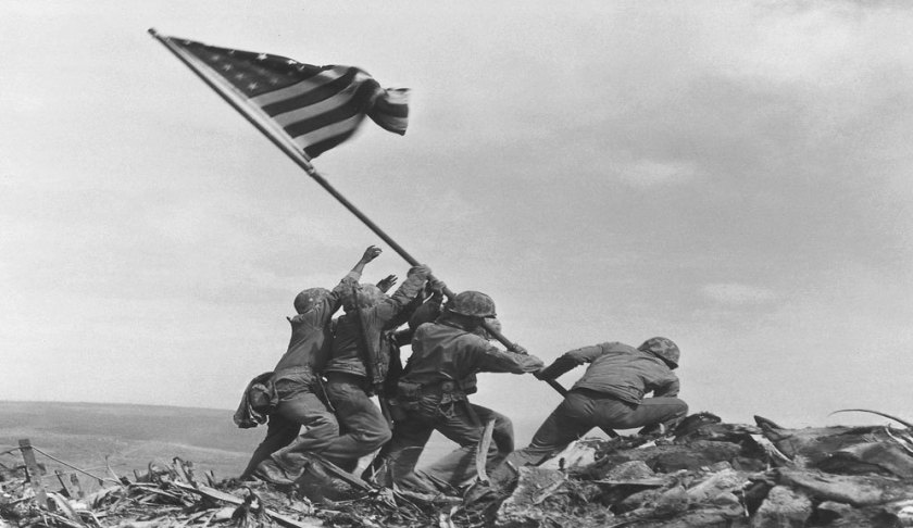 Sunday marks 75 years since Associated Press photographer Joe Rosenthal captured the iconic photograph of six US Marines raising an American flag over the battle-scarred Japanese island of Iwo Jima. (Credit: CBS Pittsburgh)