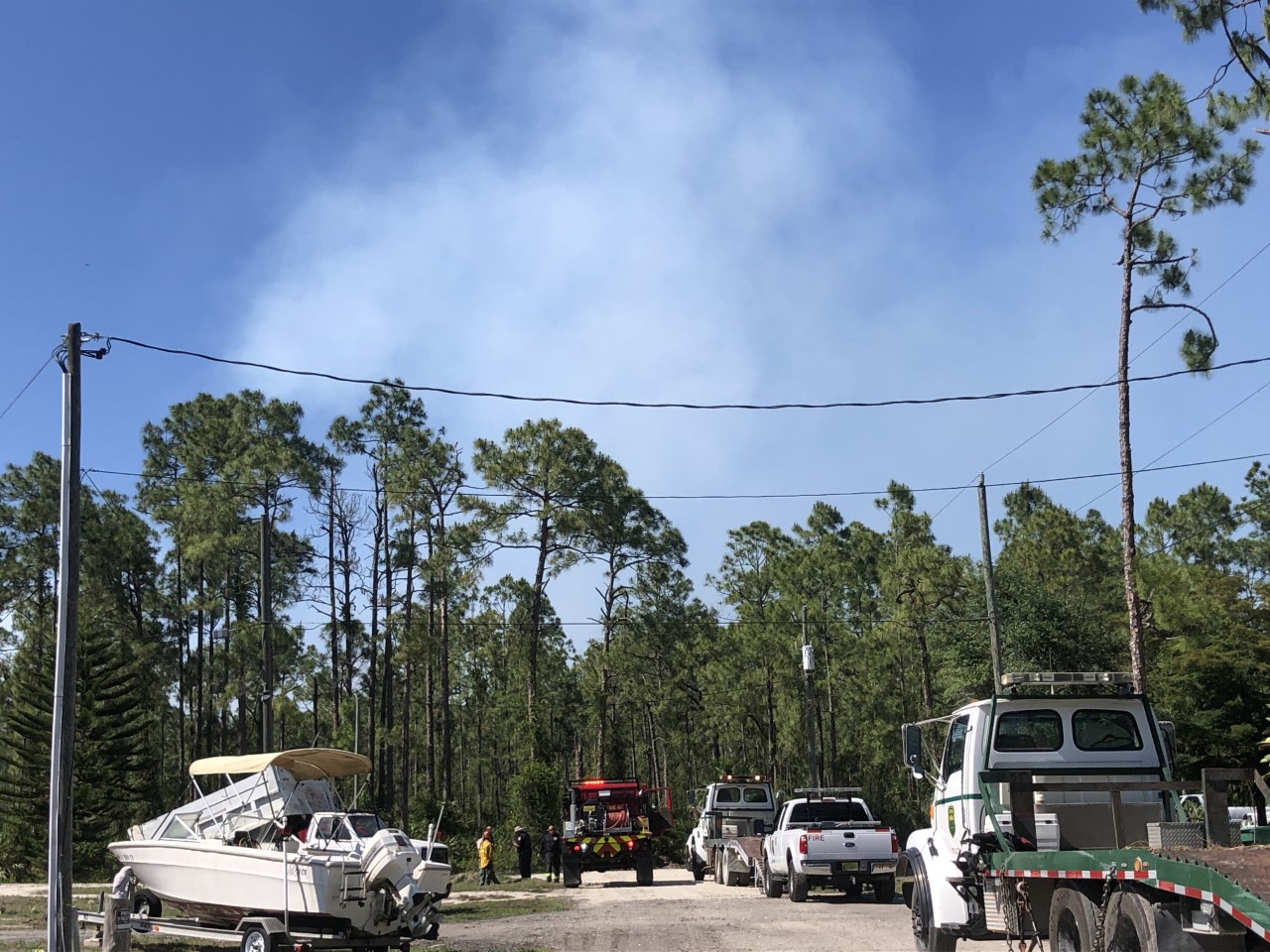 Crews Contain Two Separate Brush Fires In Golden Gate Estates Wink News
