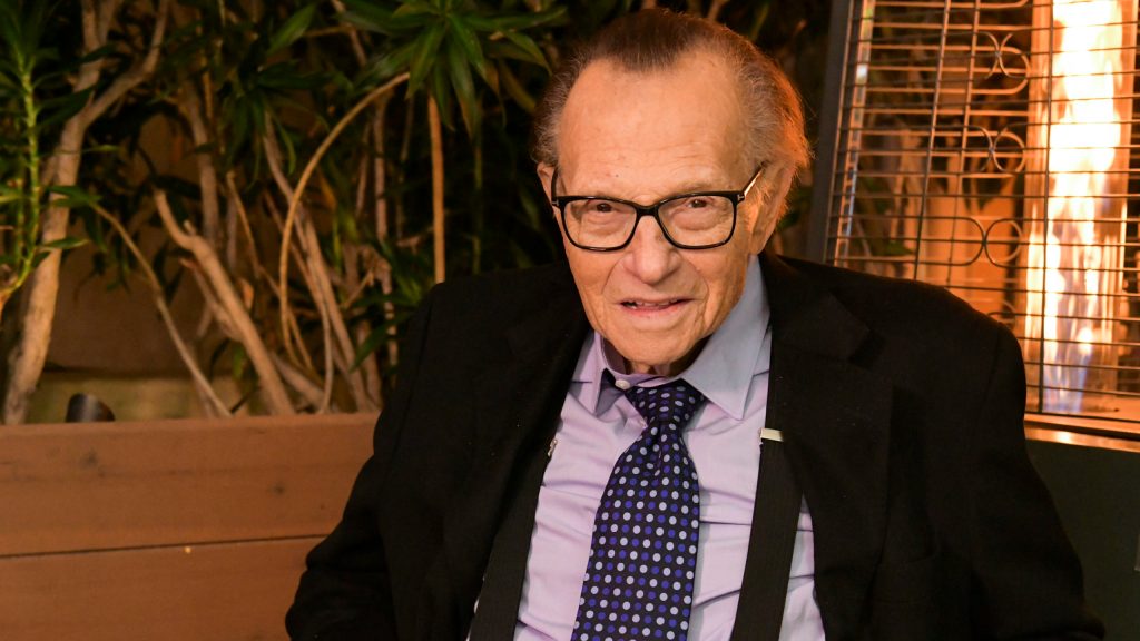 Larry King hospitalized with COVID-19