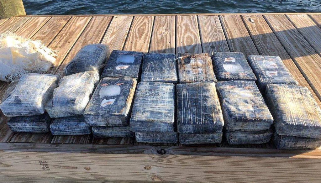 75 pounds of cocaine found floating off Florida Keys