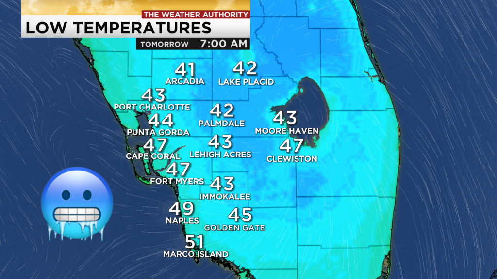 Below average temperatures continue behind a cold front