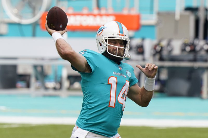 Dolphins QB Ryan Fitzpatrick tests positive for COVID-19