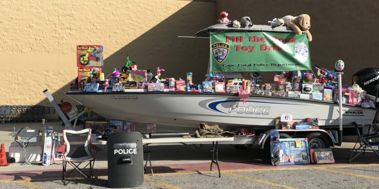 Cape Coral Police ‘Fill the Boat’ toy drive returns for 14th year