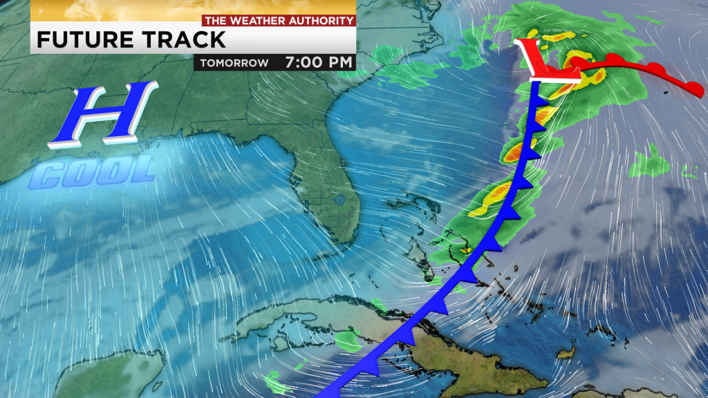 Strong cold front coming