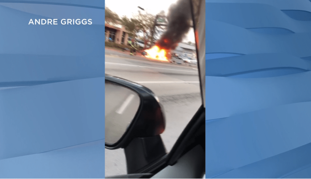 Collier County man catches fiery, deadly crash on camera