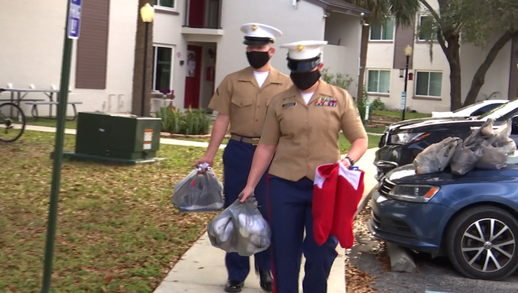 Donations for homeless veterans during the holidays