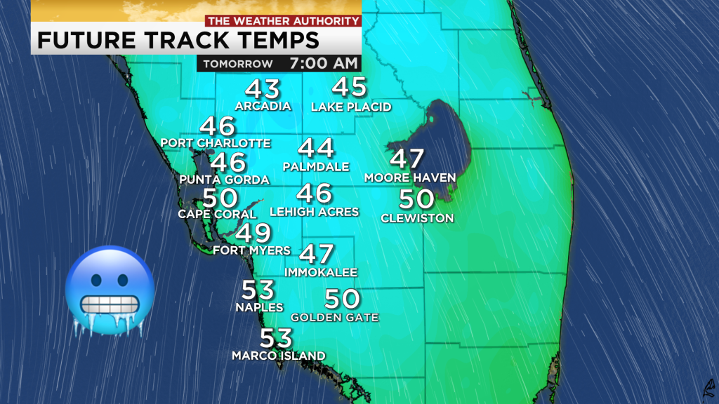 Cooler and drier to start the first full week of 2021