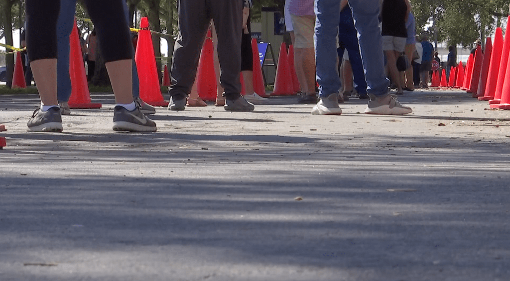 Woman questions COVID-19 test accuracy at CenturyLink Sports Complex