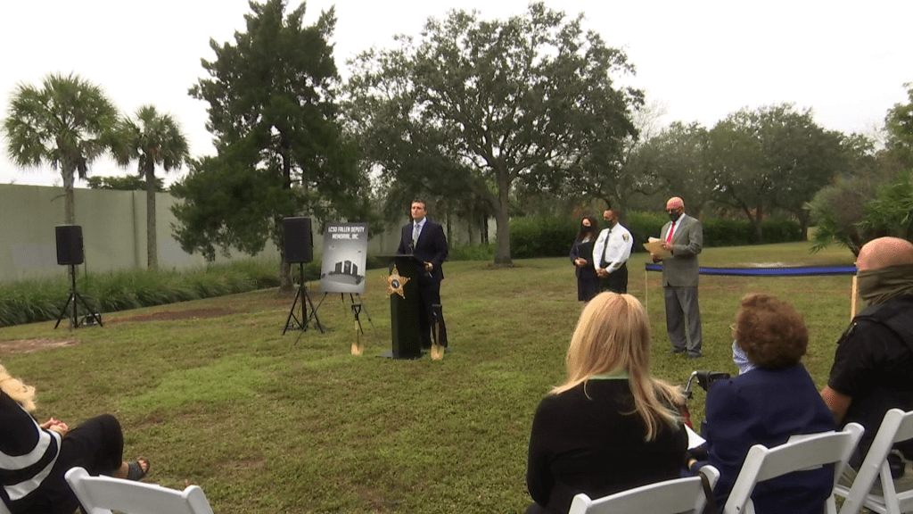 Fallen Deputy Memorial breaks ground at Lakes Park in south Fort Myers