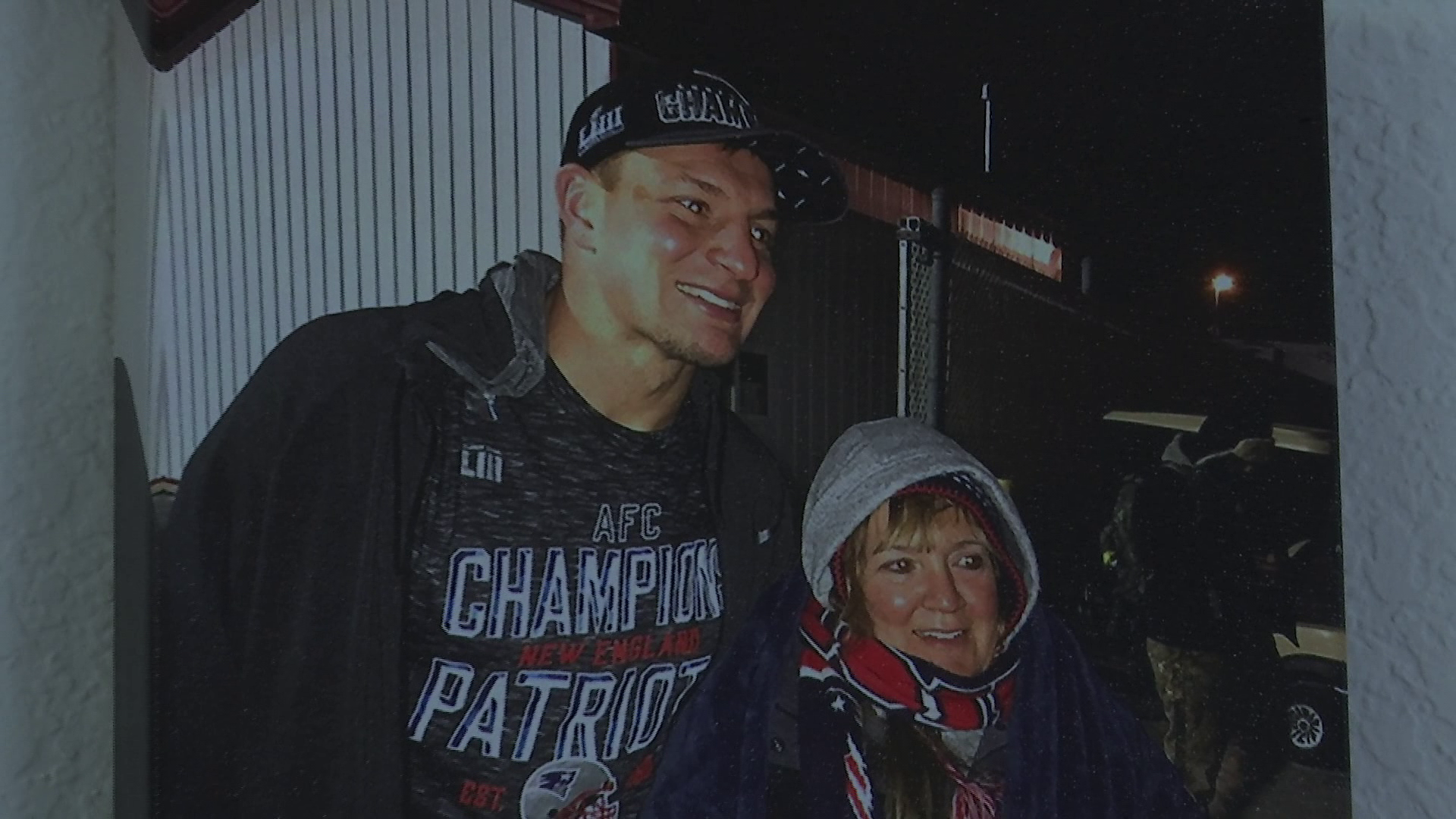 Rob Gronkowski's mother, a Fort Myers resident, raised some big boys