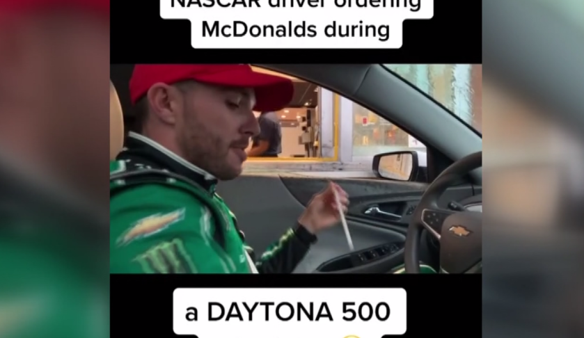 ross chastain at mcdonalds