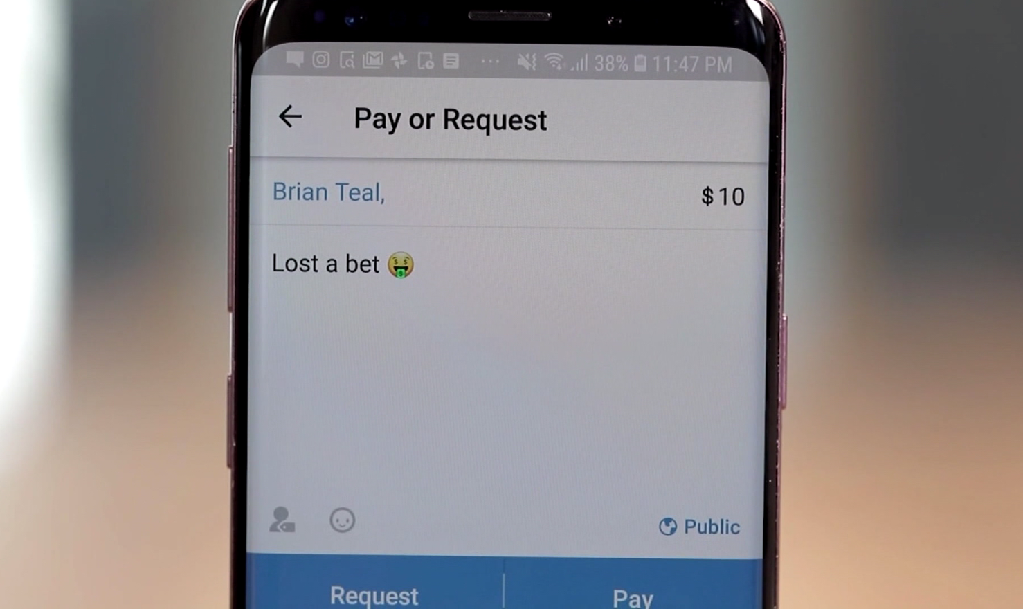 venmo to samsung pay