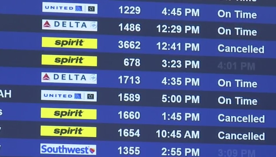 Travelers Concerned As Flights Continue To Be Canceled Across The ...