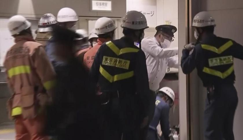 Emergency workers tokyo