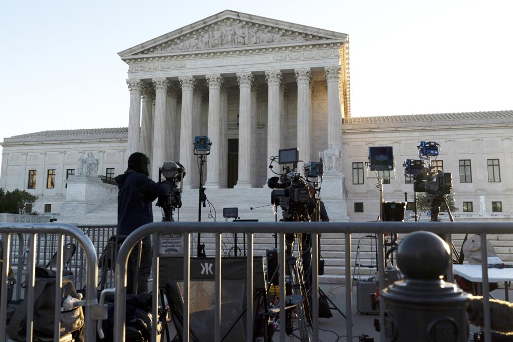 The supreme court shop was set up