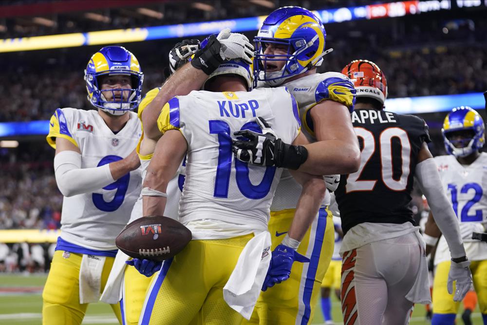 Kupp's late TD lifts Rams over Bengals 23-20 in Super Bowl - WINK News