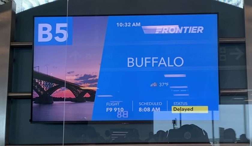 buffalo flight delayed