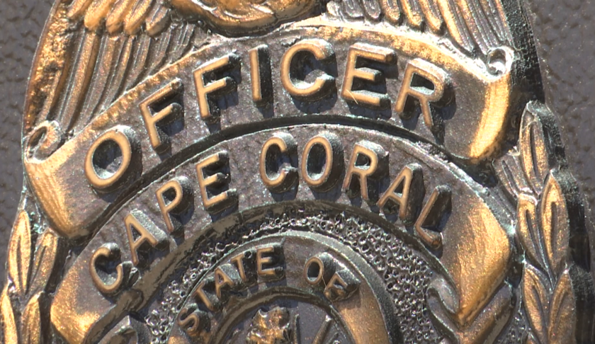 Cape Coral police badge
