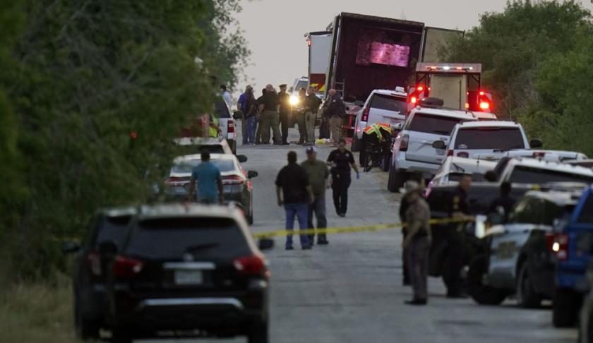 Two men were indicted in the case of a hot, airless tractor-trailer rig found with 53 dead or dying migrants in San Antonio, officials said.