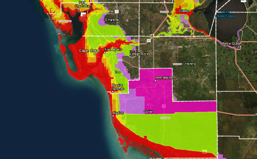 New hurricane evacuation zones in Hillsborough County