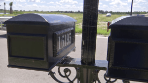 Mailboxes in River Hall